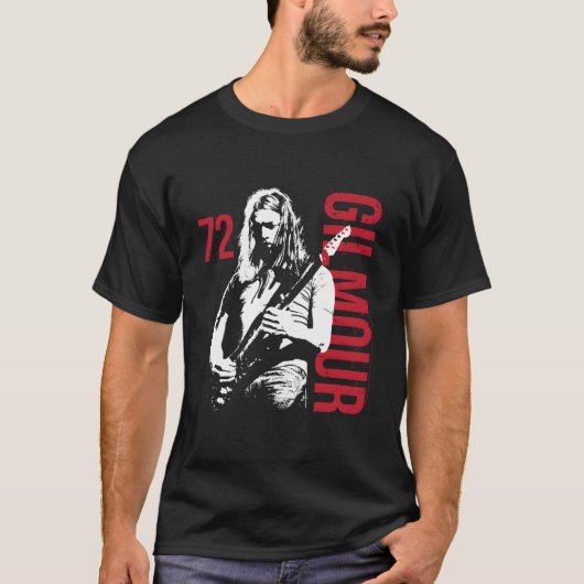 David Gilmour - Gilmour 72 Tシャツ (正面)