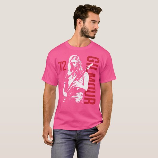 David Gilmour - Gilmour Guitar 72 Tシャツ (正面フル)