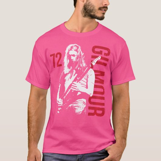 David Gilmour - Gilmour Guitar 72 Tシャツ (正面)