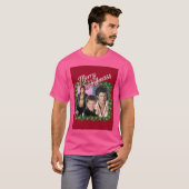 David Hasselhoffハッピークリスマス Tシャツ (正面フル)