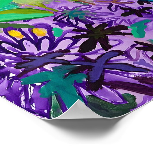 David hockney art ポスター (角)