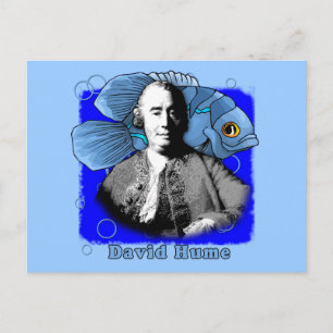David Hume Tシャツと製品 ポストカード