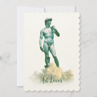 David in the Clouds 招待状