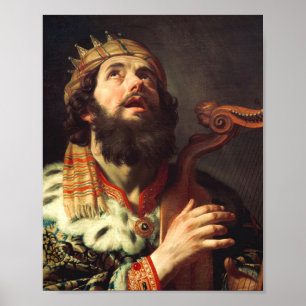 David King Of Israel ポスター