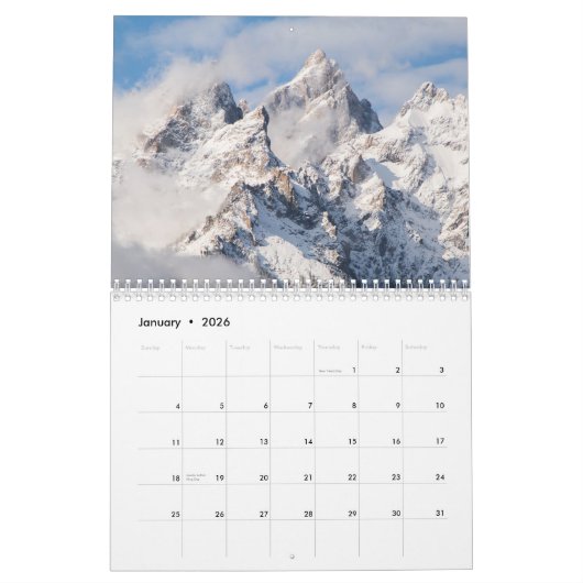 David Kocherhans 2020自然撮影カレンダー カレンダー (1月 2026)