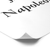 David – Napoleon Crossing the Alps  ポスター (角)