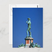 David, Piazza Michelangelo, Florence, Italy ポストカード (正面/裏面)