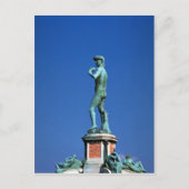 David, Piazza Michelangelo, Florence, Italy ポストカード (正面)