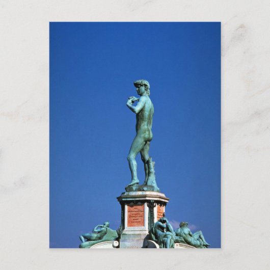 David, Piazza Michelangelo, Florence, Italy ポストカード (正面)