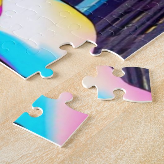 DAVID POP ART-5 ジグソーパズル (側面)