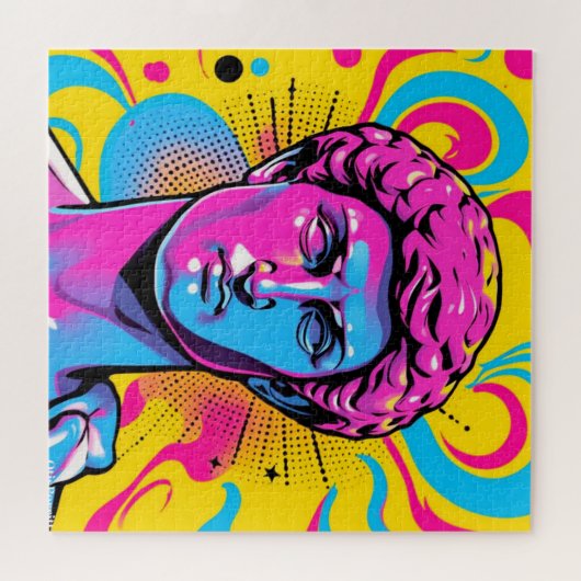 DAVID POP ART-7 ジグソーパズル (横)