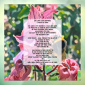 David Psalm 23 biblical quote ウィンドウサイン (シート3)