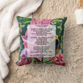 David Psalm 23 biblical quote クッション (ブランケット)