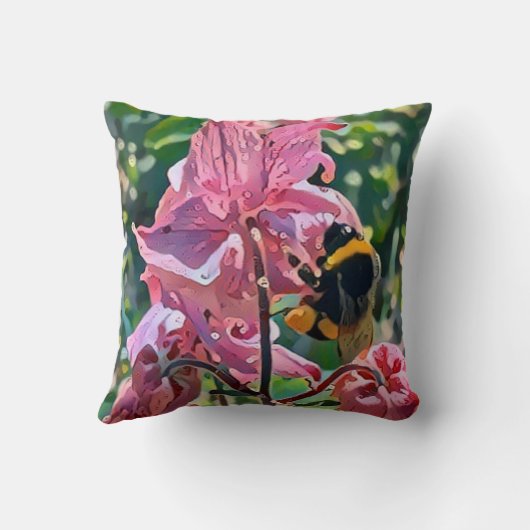 David Psalm 23 biblical quote クッション (裏面)