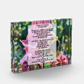 David Psalm 23 biblical quote フォトブロック (左)