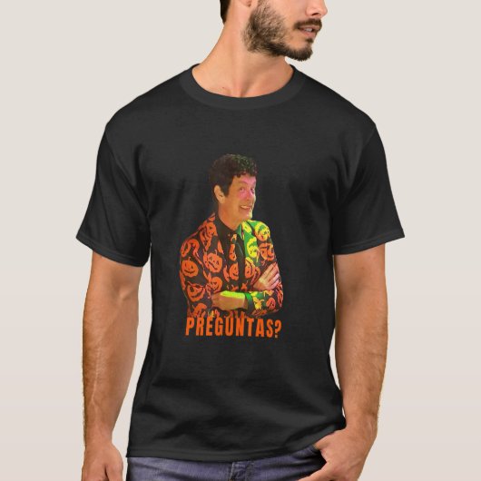 David Pumpkins Preguntas質問Mens Clot Tシャツ (正面)