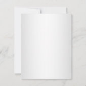 David RSVPの星 出欠カード (裏面)