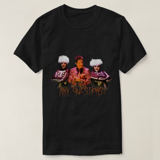 David S Pumpkins Any Questions V クラシック Tシャツ (デザイン正面)