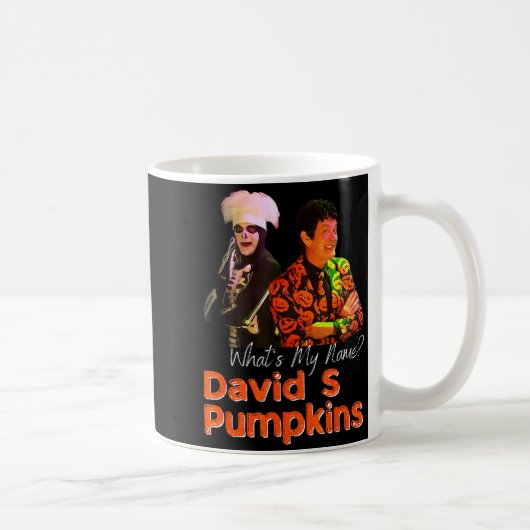 David S Pumpkins Skeleton Funny Skit Men Clothing コーヒーマグカップ (右)