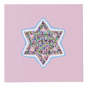 David Star made with Gemstones フォトキューブ (正面)