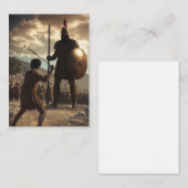 David vs Goliath:カード(空白の内部) ノートカード (正面/裏面)