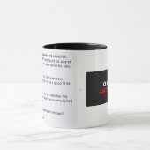 David x Client Ascension Season 1ドロップ マグカップ (中央)