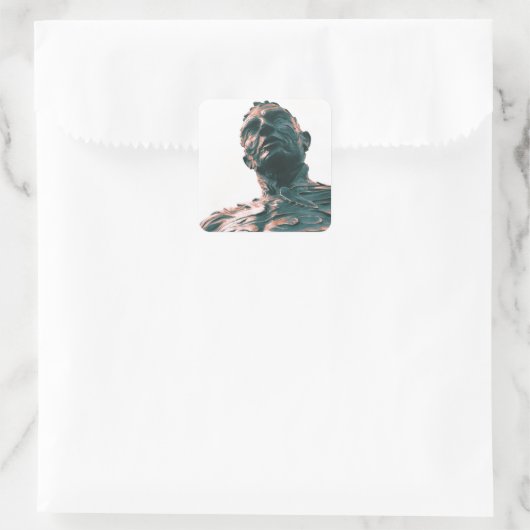 David Zahnによる合流点 スクエアシール (バッグ)