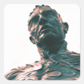 David Zahnによる合流点 スクエアシール (正面)