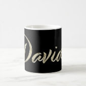 Davide Name whitegold Tasse Teetasse Kaffeetasse コーヒーマグカップ (中央)