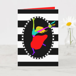 Davidic Dancerグリーティングカード カード