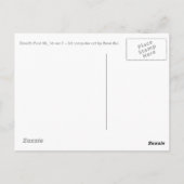 David's Pool 06161 カスタムComputer Artポストカード ポストカード (裏面)