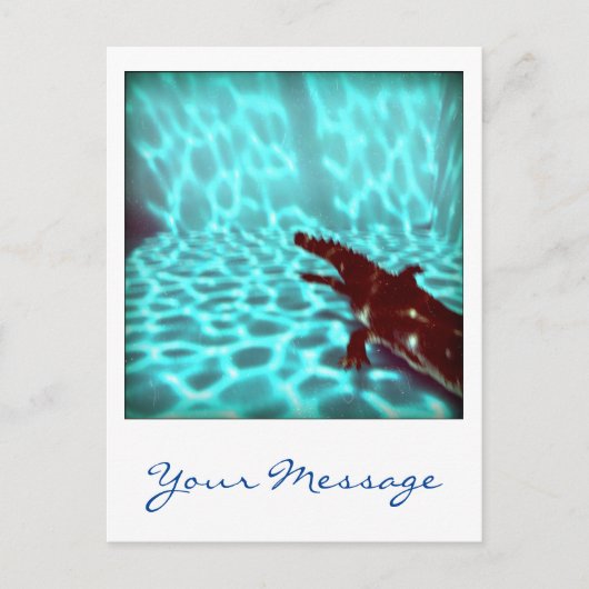 David's Pool 07c04 カスタム 3dコンピュータアートポストカード ポストカード (正面)