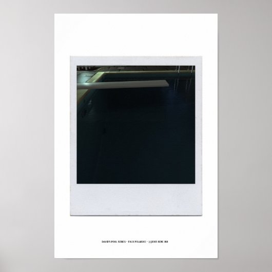 DAVID'S POOL SERIES p09cポスター ポスター (正面)