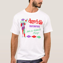David's Restaurant, Bridgeport, Chicago, IL Tシャツ