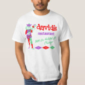David's Restaurant, Bridgeport, Chicago, IL Tシャツ (正面)
