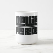 Davie - Florida コーヒーマグカップ (中央)