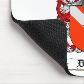 DAVIESの家紋- DAVIESの紋章付き外衣 マウスパッド (コーナー)