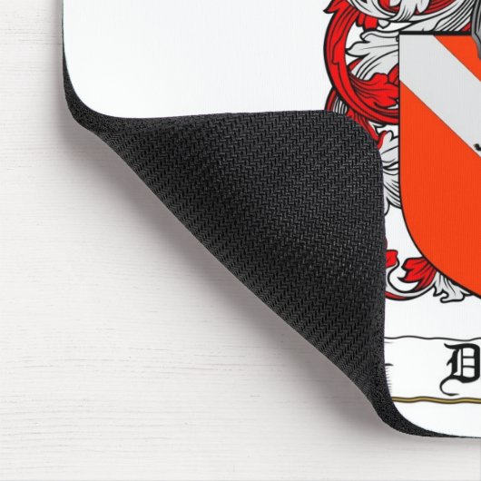 DAVIESの家紋- DAVIESの紋章付き外衣 マウスパッド (コーナー)