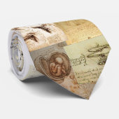 Davinciのスケッチ ネクタイ (ロール)