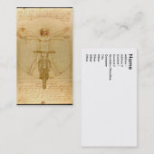 DaVinciの土のバイクのモトクロスの名刺 名刺 (正面/裏面)