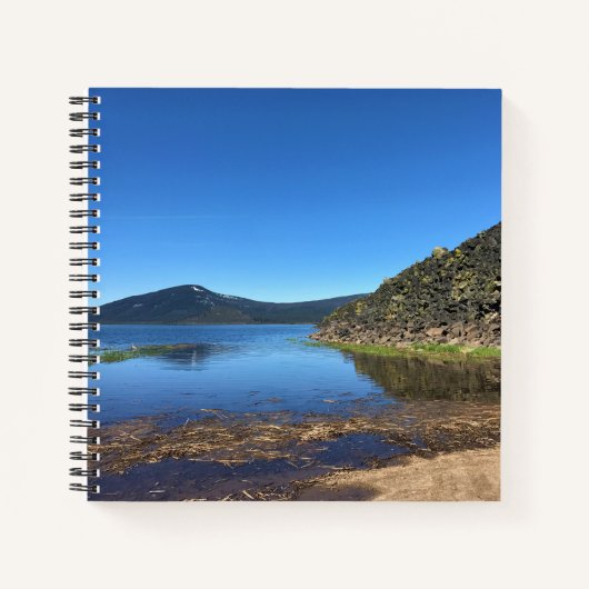 Davis Lake with Lava Rocks、または ノートブック (正面)