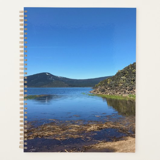 Davis Lake with Lava Rocks、または プランナー手帳 (正面)