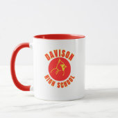 Davison High School Michigan Coffee Mug マグカップ (左)
