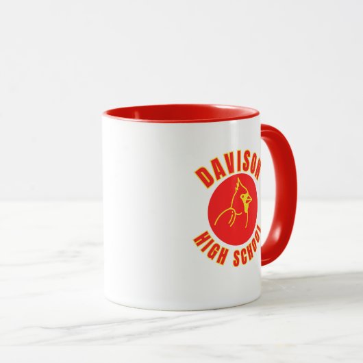 Davison High School Michigan Coffee Mug マグカップ (正面右)