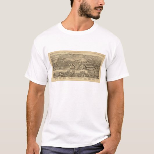 Davosburghの石炭の仕事 Tシャツ (正面)