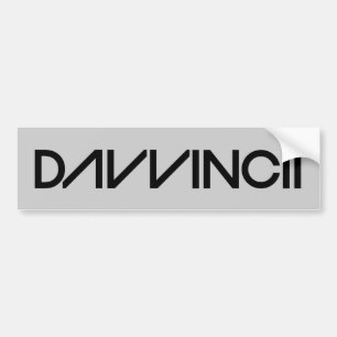 Davvincii バンパーステッカー