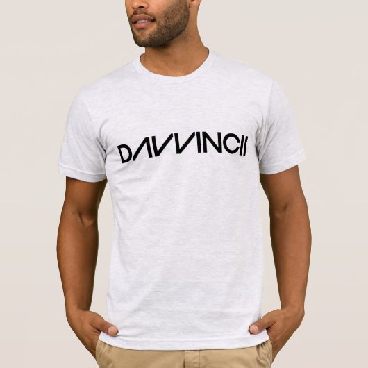 Davvincii Tシャツ (正面)