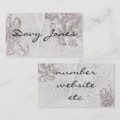 Davyジョーンズ 名刺 (正面/裏面)