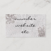 Davyジョーンズ 名刺 (裏面)