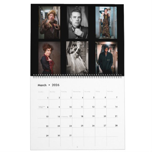 Davy Mack -舞台裏で カレンダー (3月 2026)